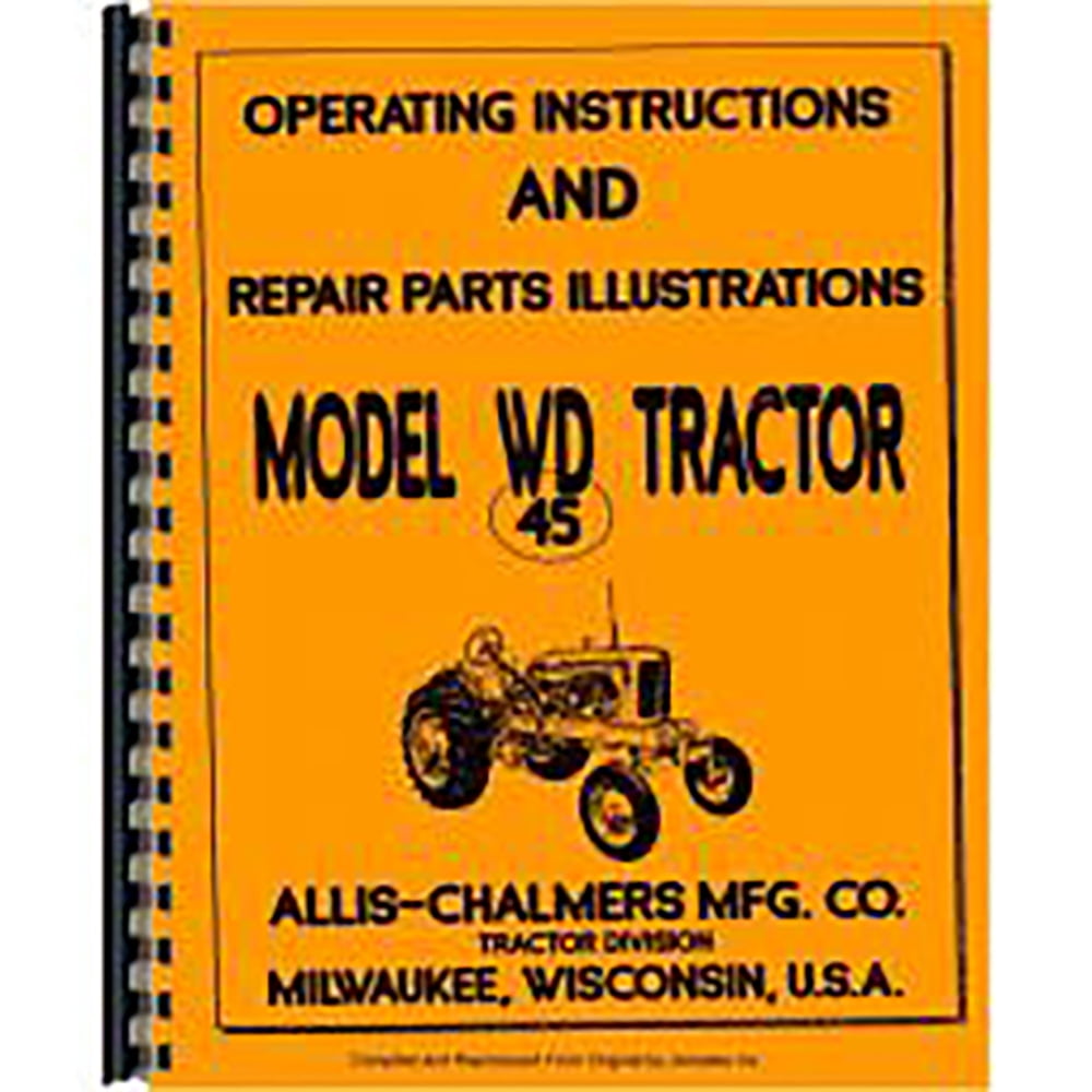 Allis Chalmers Wd45 Manual Download Free User Guide \u2022 Allis Chalmers WD Ignition Wiring Allis Chalmers Wiring Diagram Of 45